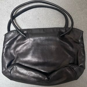 Konjo Small Black/Espresso Designer Evening Bag